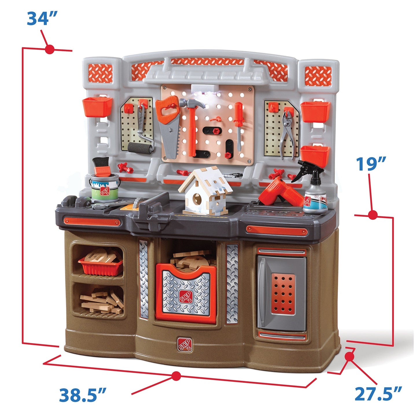 Big Builders Pro Workshop dimensions