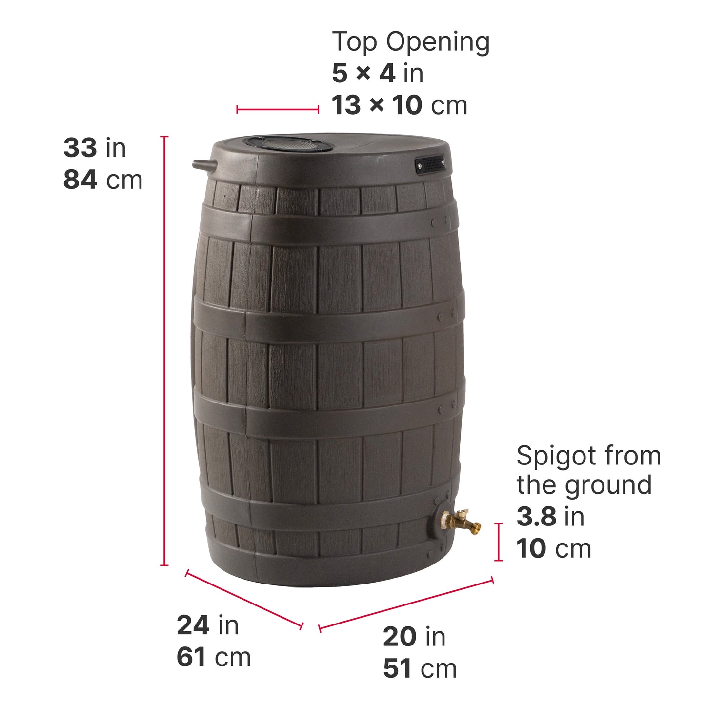 American Oak Rain Barrel™