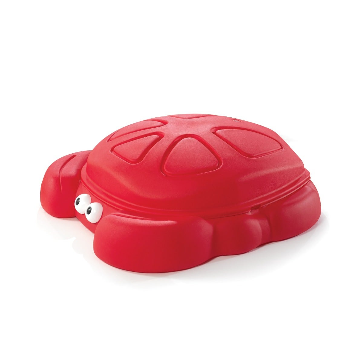 Crabbie Sandbox lid on sandbox