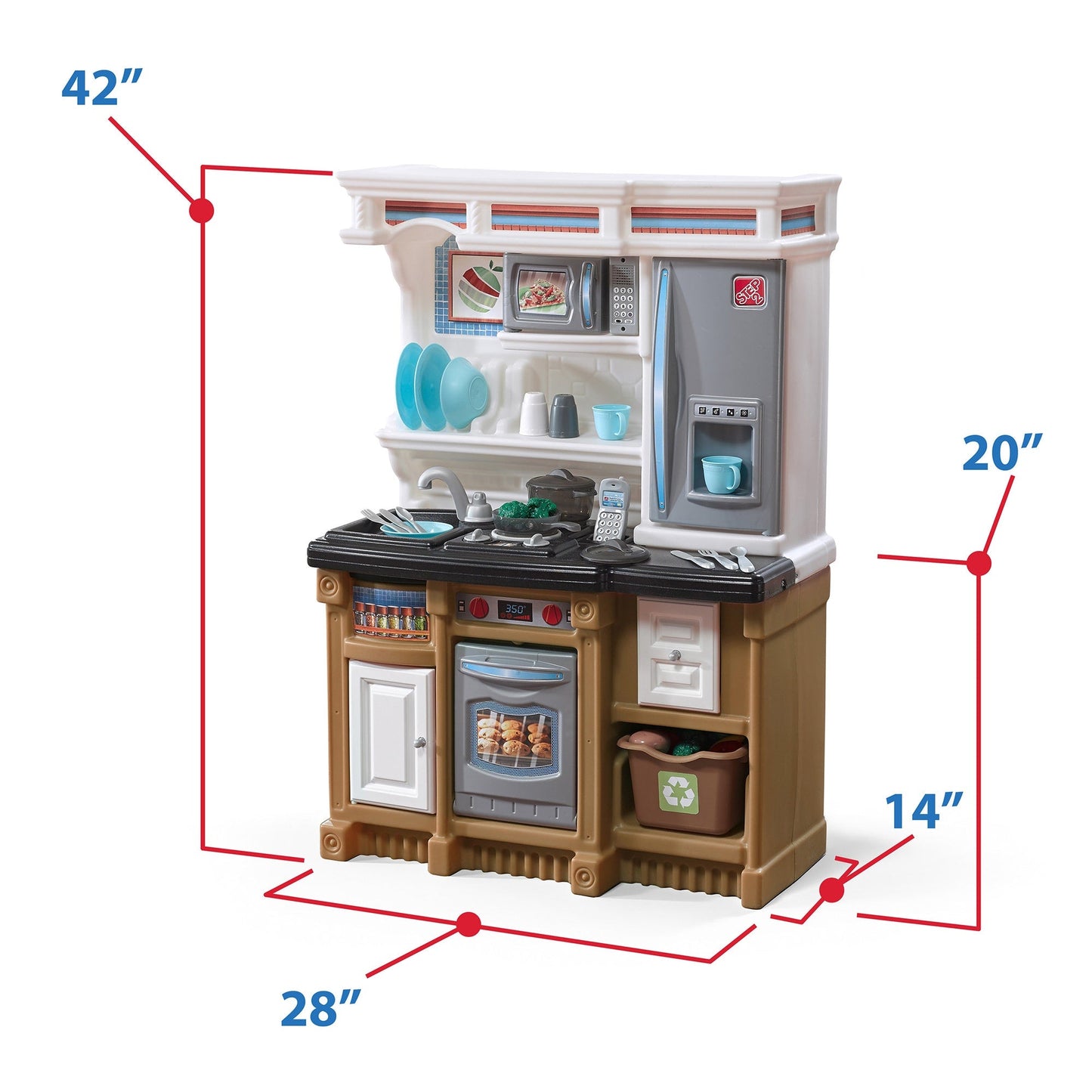LifeStyle Custom Kitchen™ dimensions