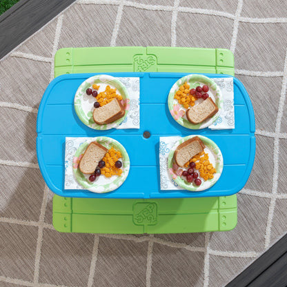 Sun & Shade Picnic Table With Umbrella with no umbrella<br />