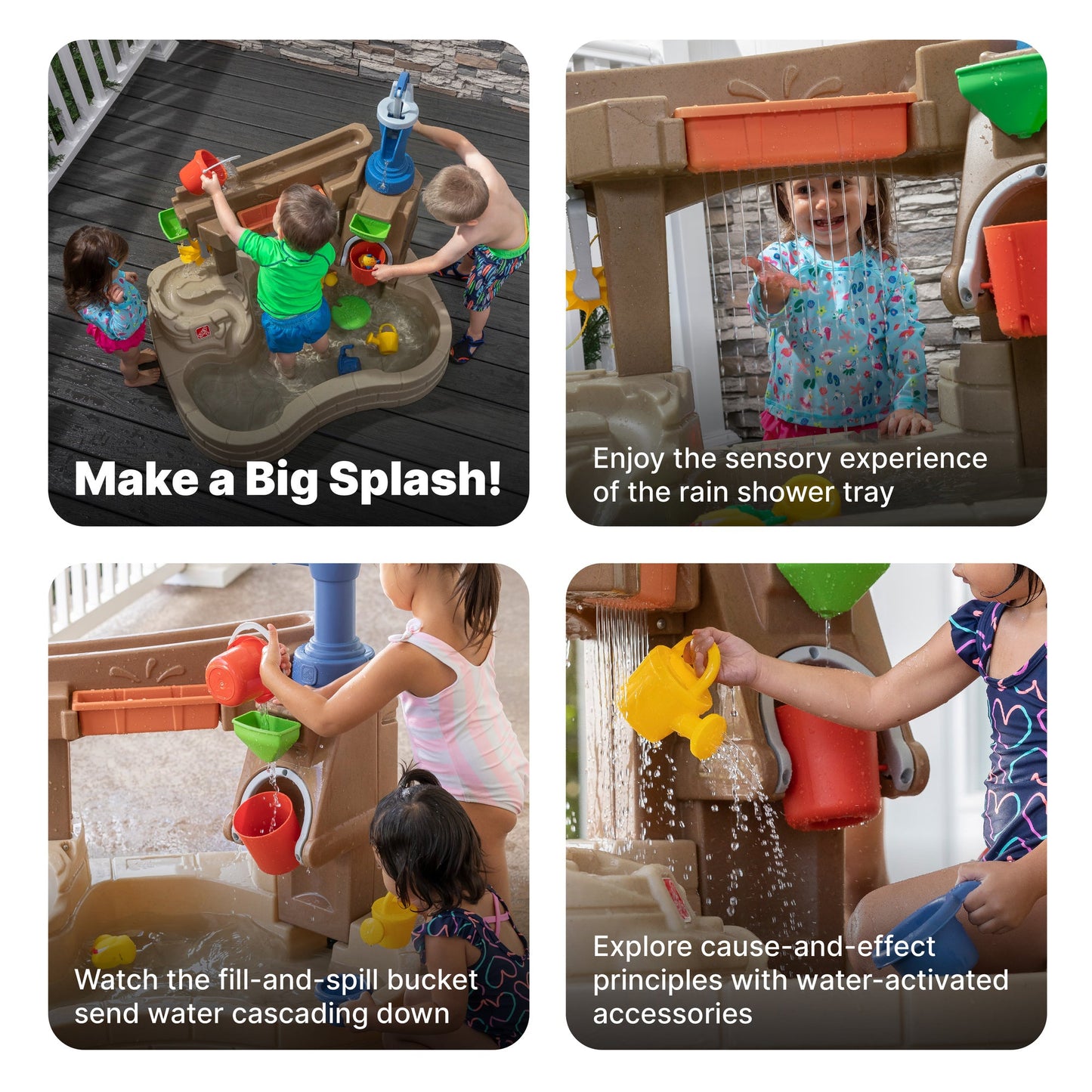 Pump & Splash Discovery Pond value propositions