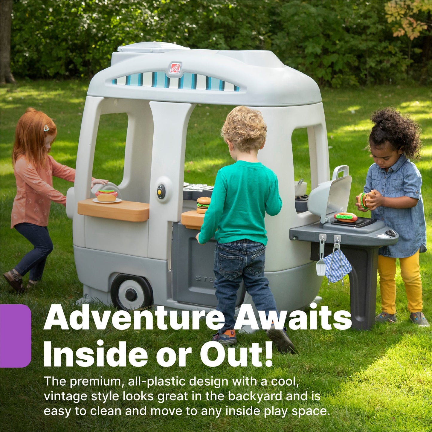 Adventure Camper for use indoors and outdoors