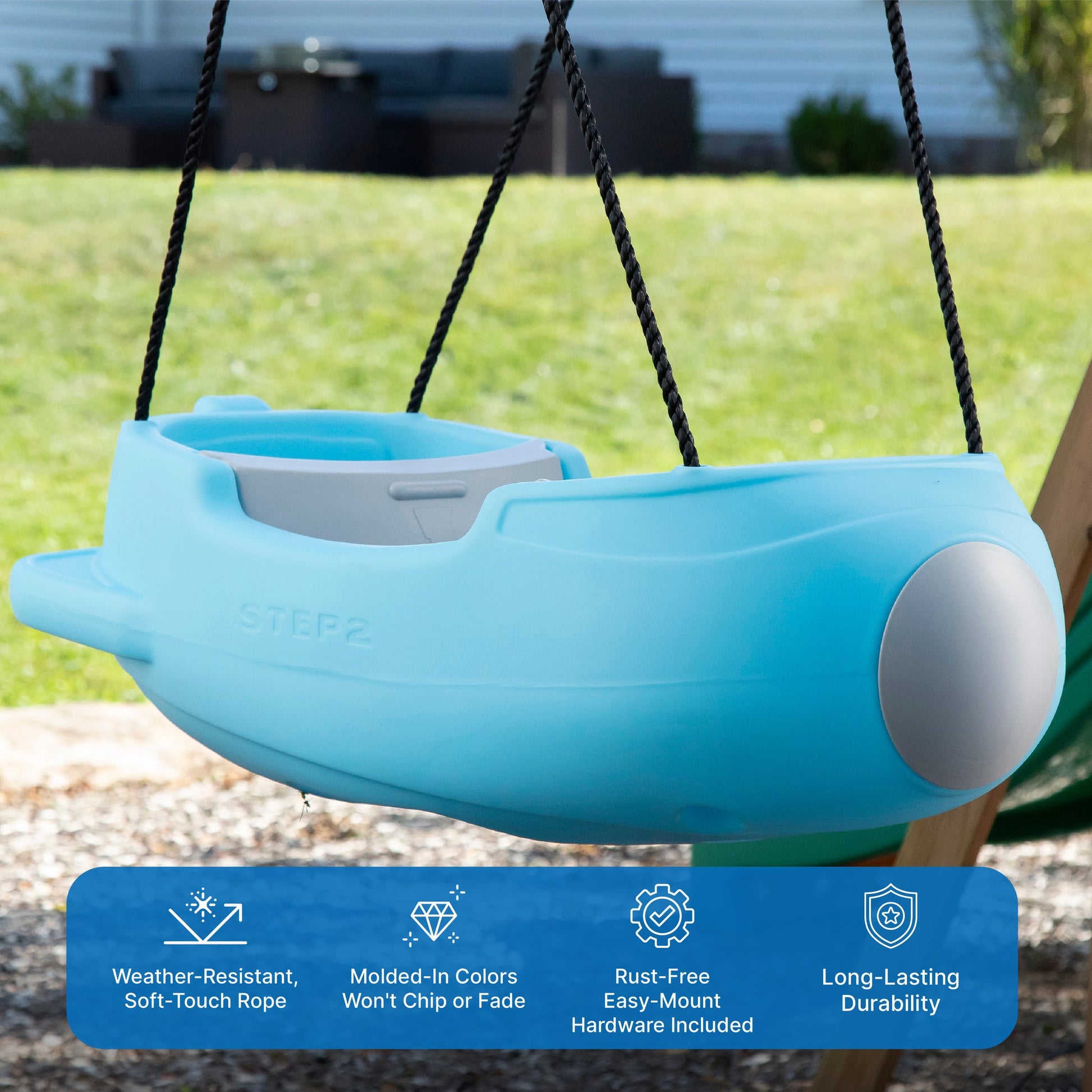 Rocket Swing For Two long-lasting durability