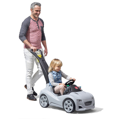 Whisper Ride Cruiser™ - Gray with child riding