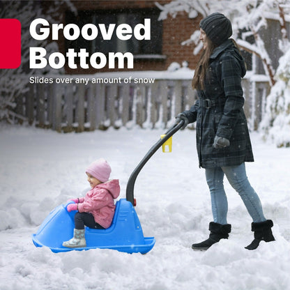 Push Around Snow Sled