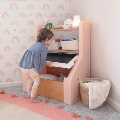 Harmony Toy Storage Box  child opening lid