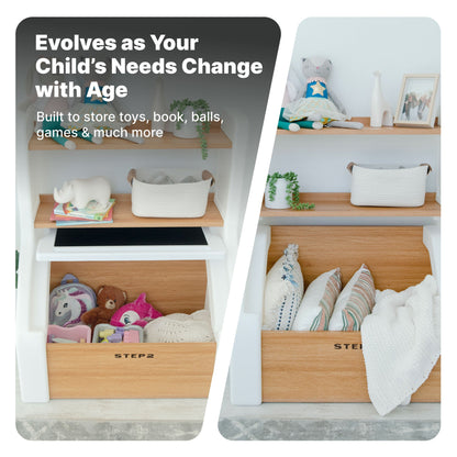 Harmony Toy Storage Box storage areas