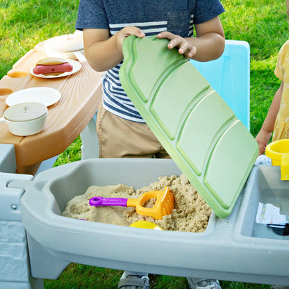 All Around Play Pavilion™ sand station with lid
