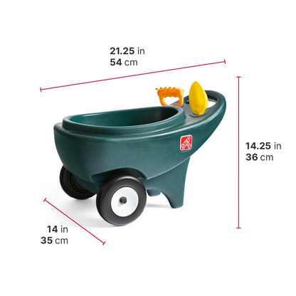Kids Backyard Builder Garden Cart & Wheelbarrow