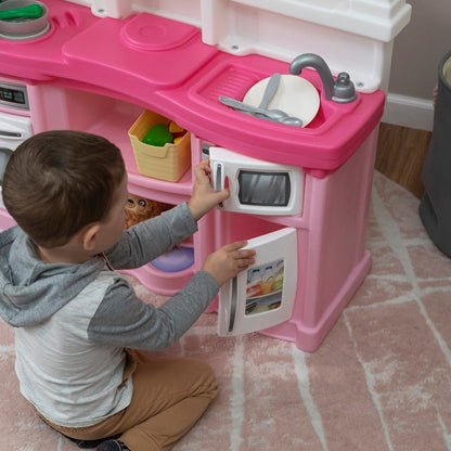 Fun With Friends Kitchen fridge & microwave
