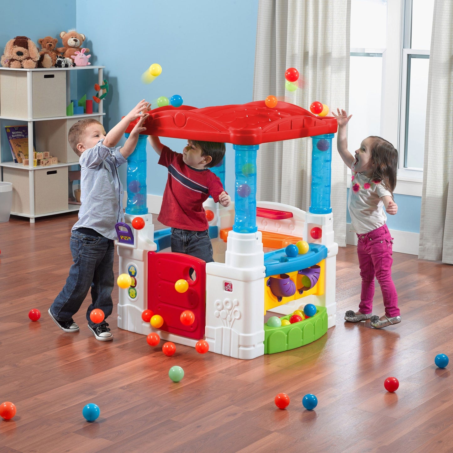 Crazy Maze Ball Pit Playhouse open design