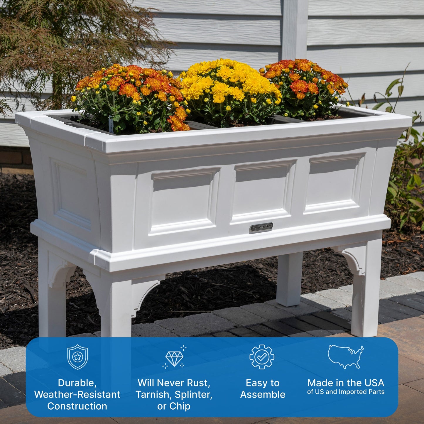 Atherton Raised Outdoor Planter Box value propositions