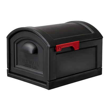 Town-to-Town XL Post-Mount Mailbox™ - Black