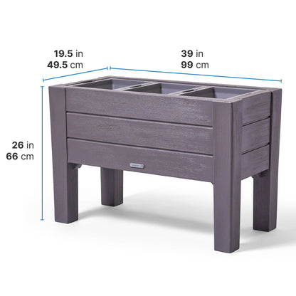 Lakewood Raised Planter dimensions