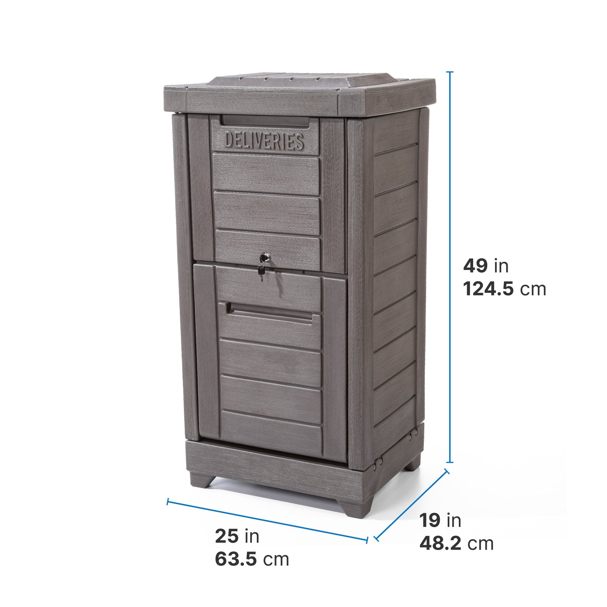 Lakewood Package Delivery Box dimensions