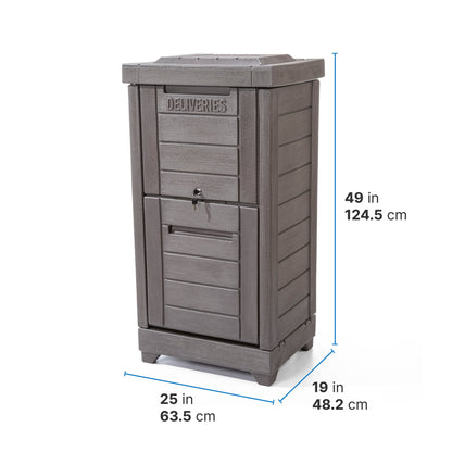 Lakewood Package Delivery Box dimensions