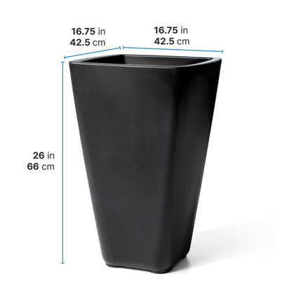 Bridgeview Tall Planter dimensions