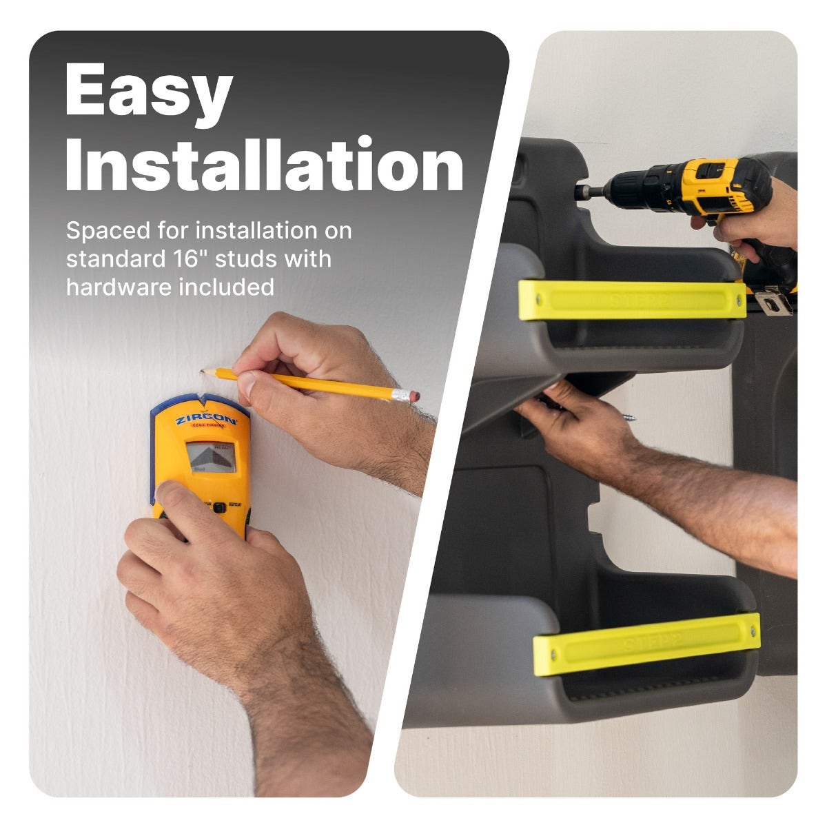 EverTough Vertical Wall Shelf easy to install