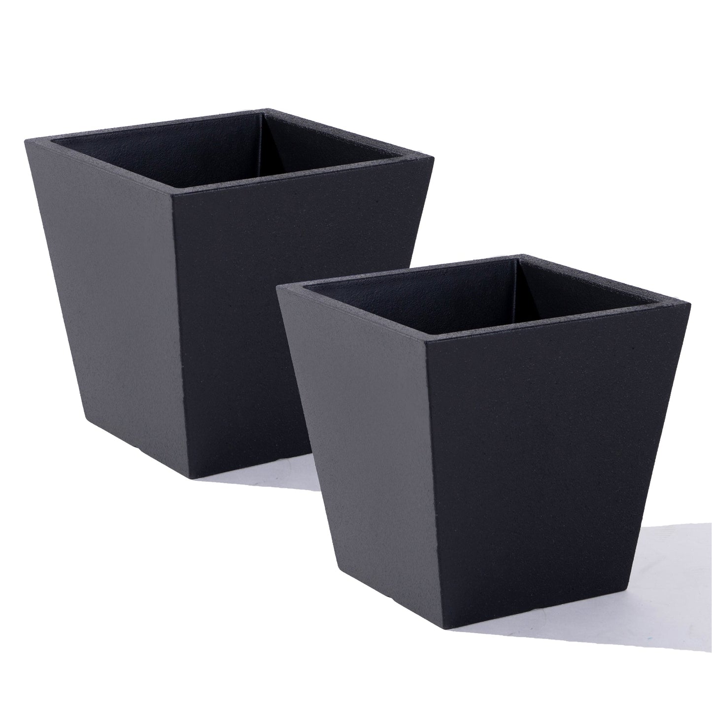 Tremont Short Square Planter™ 14" H x 15" W- Set of 2