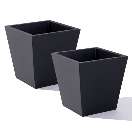 Tremont Short Square Planter™ 14" H x 15" W- Set of 2