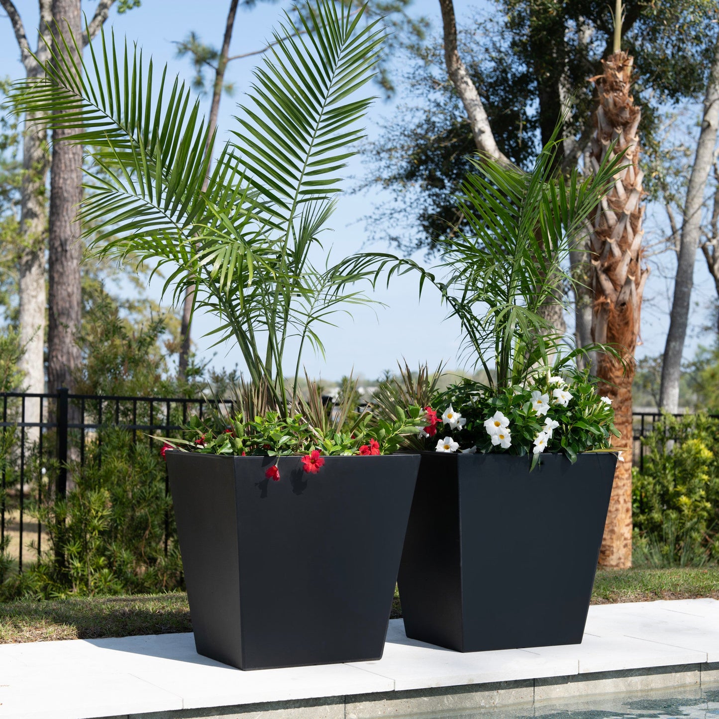 Tremont Planter™ 20X24 2 Pack with foliage