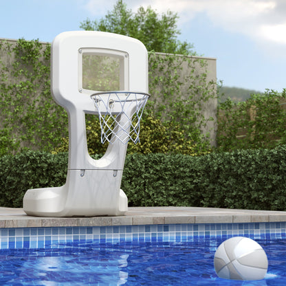 Vero Pool Basketball Hoop™ ready to use in pool