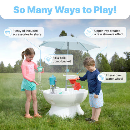 Sunshine Springs Splash Table™ with CoolBreeze™ Misting Canopy