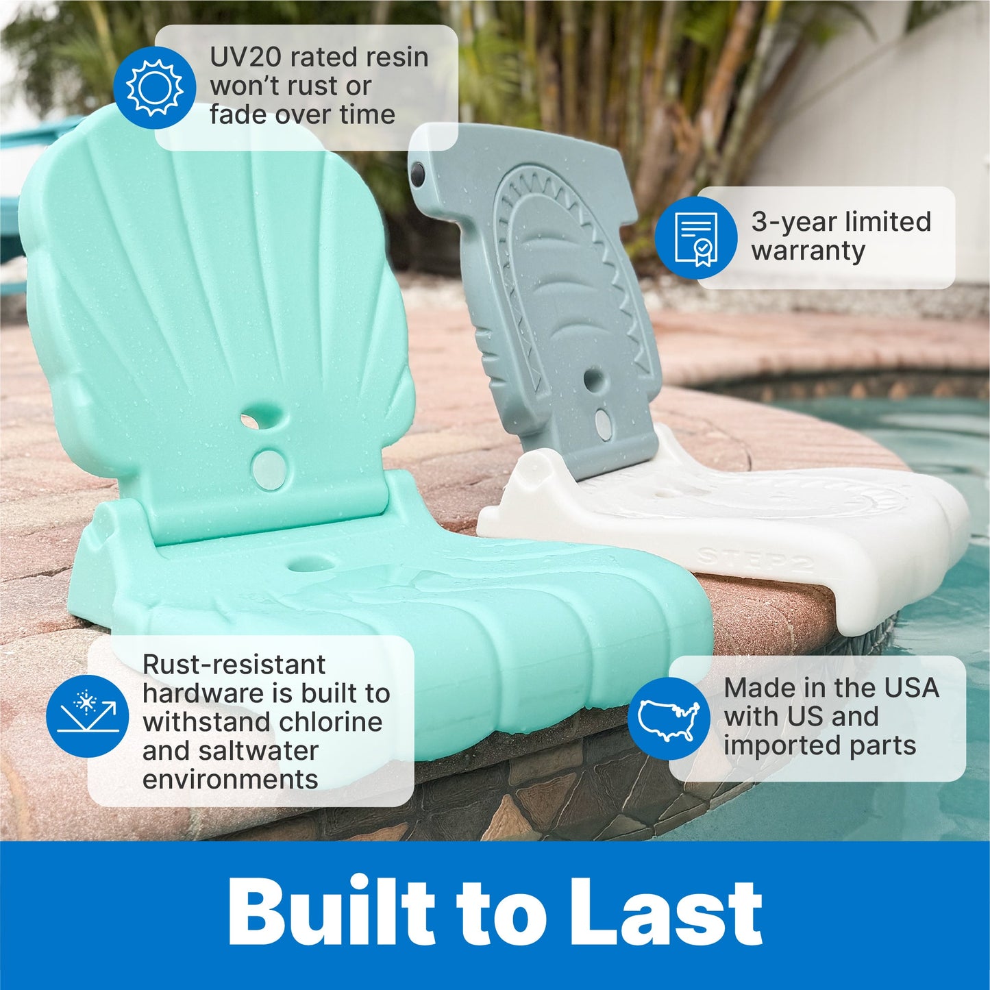 Kids Seashell Flip Seat™
