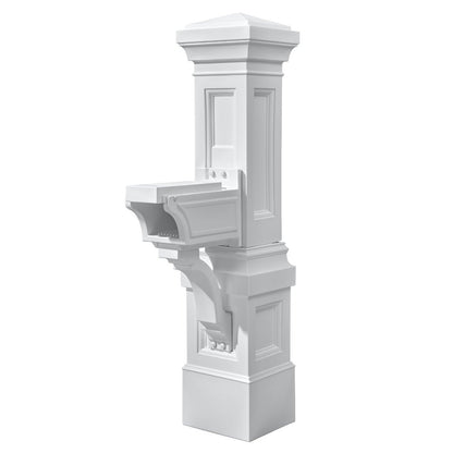 Atherton Grand Mail Post™ - Classic White