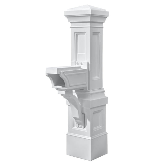 Atherton Grand Mail Post™ - Classic White