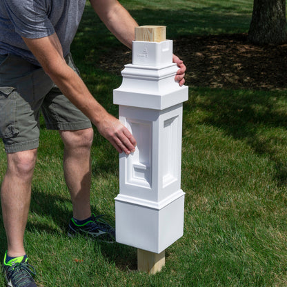 Atherton Mail Post™ Installation On 4 X 4