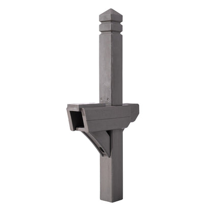Highland Mail Post™ - Dark Cedar