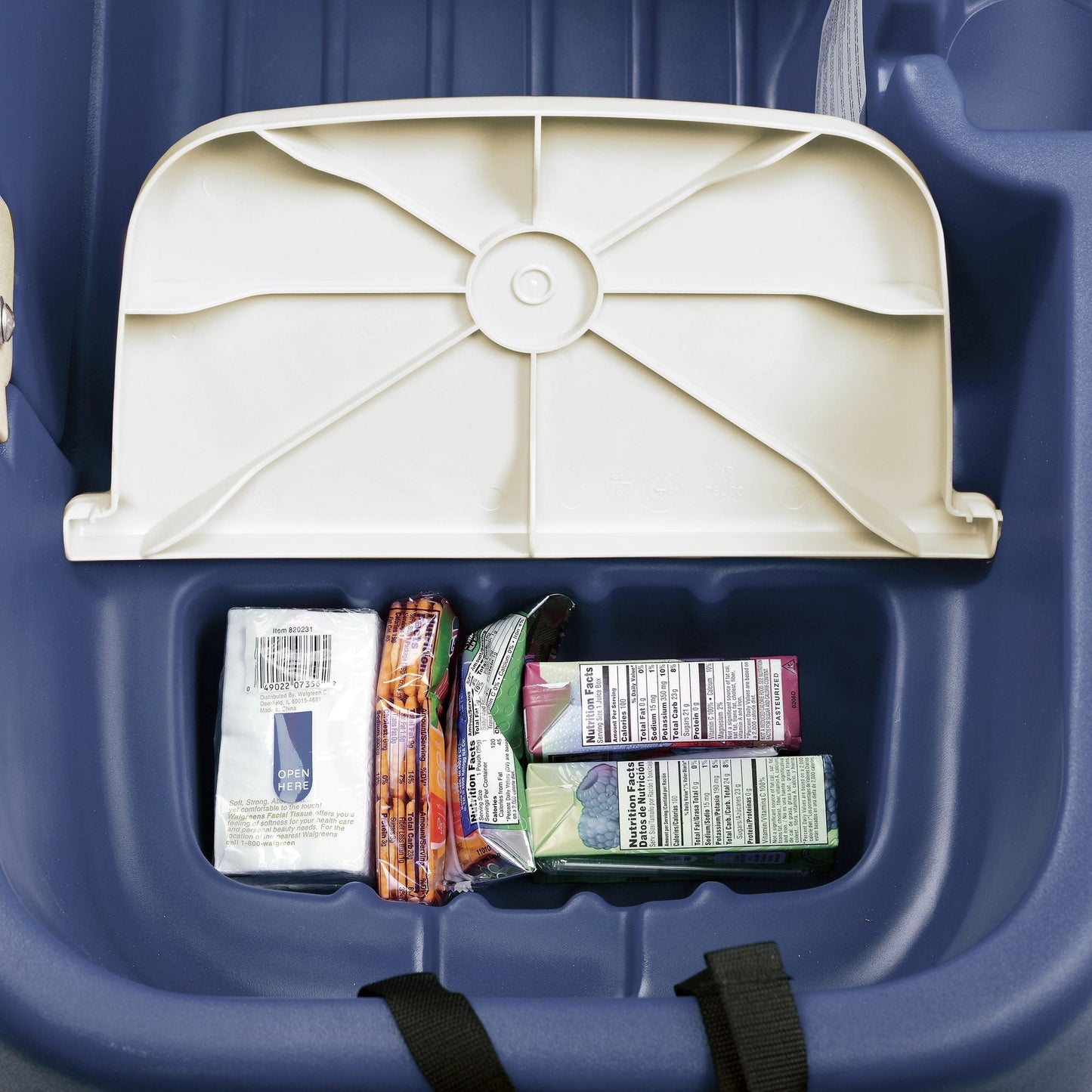 Wagon for Two Plus - Denim under seat storage