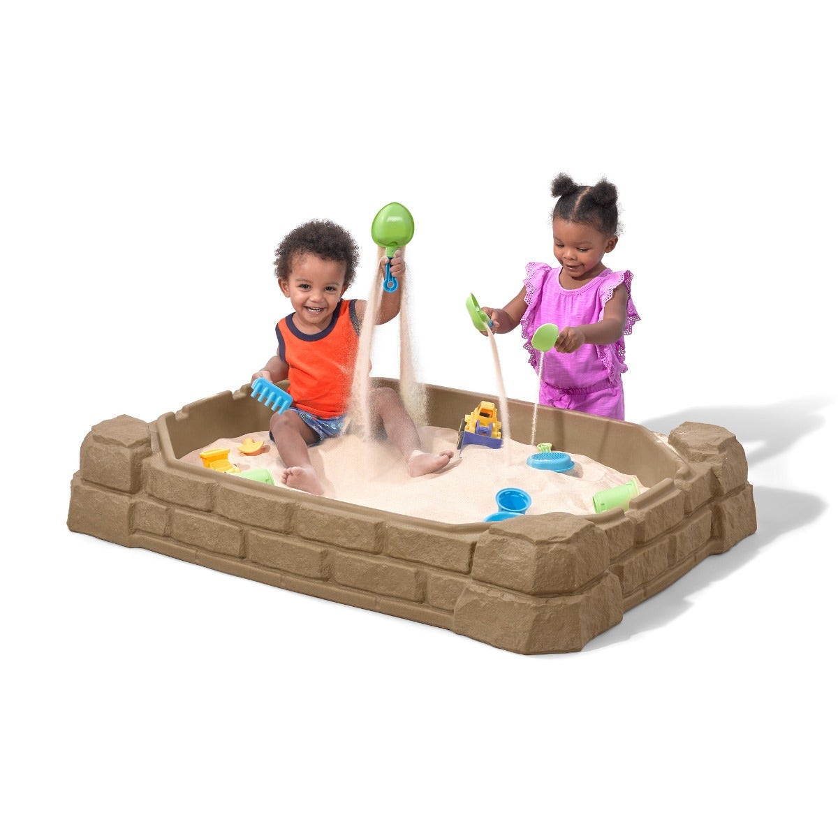 Naturally Playful™ Sandbox™ kids playing
