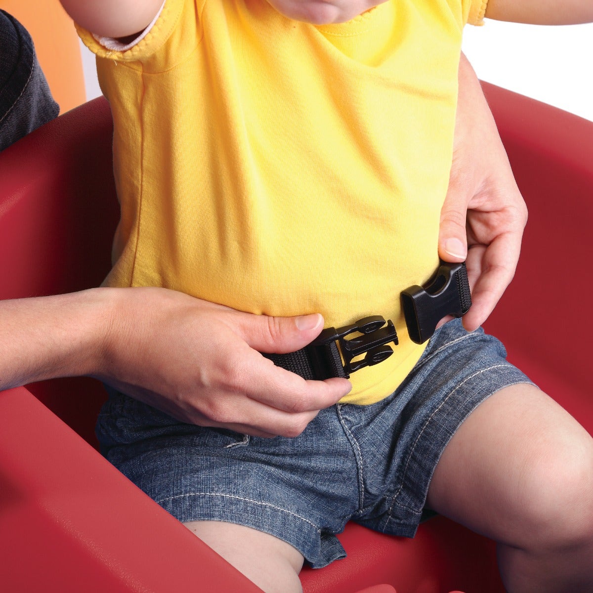 Wagon for Two Plus - Red safety belts