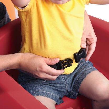 Wagon for Two Plus - Red safety belts