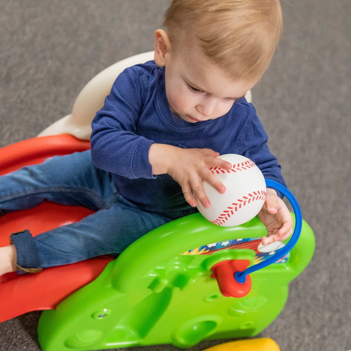 Sports-tastic Activity Center boy playing with ball