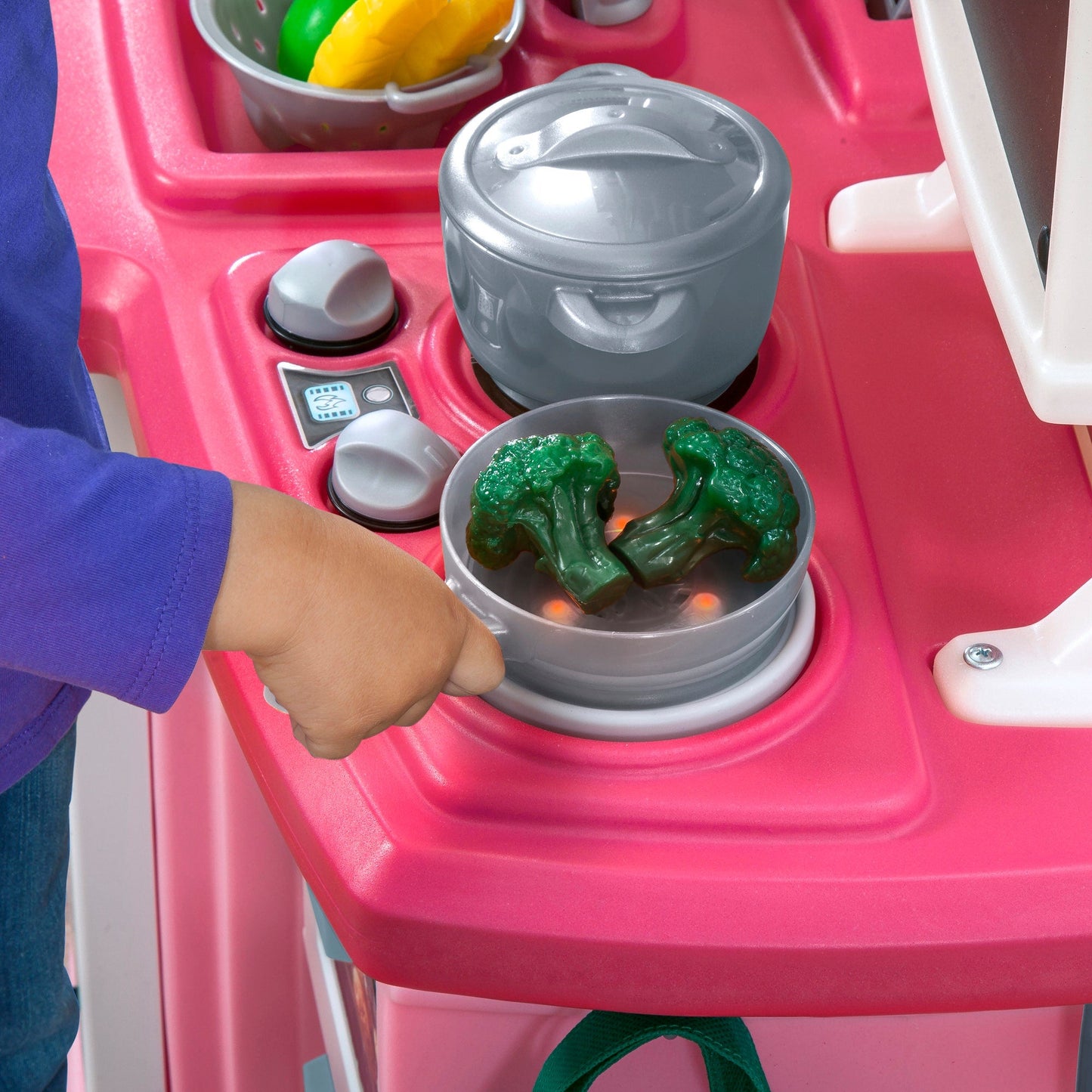 Great Gourmet Kitchen™ - Pink with  stove burner lights and sounds