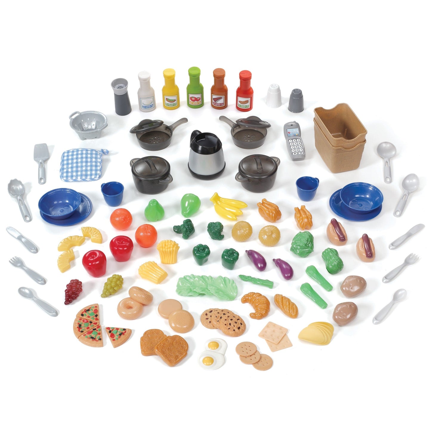 Grand Walk-In Play Kitchen and Grill accessories