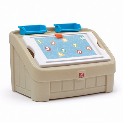 2 In Toy Box and Art Lid Tan