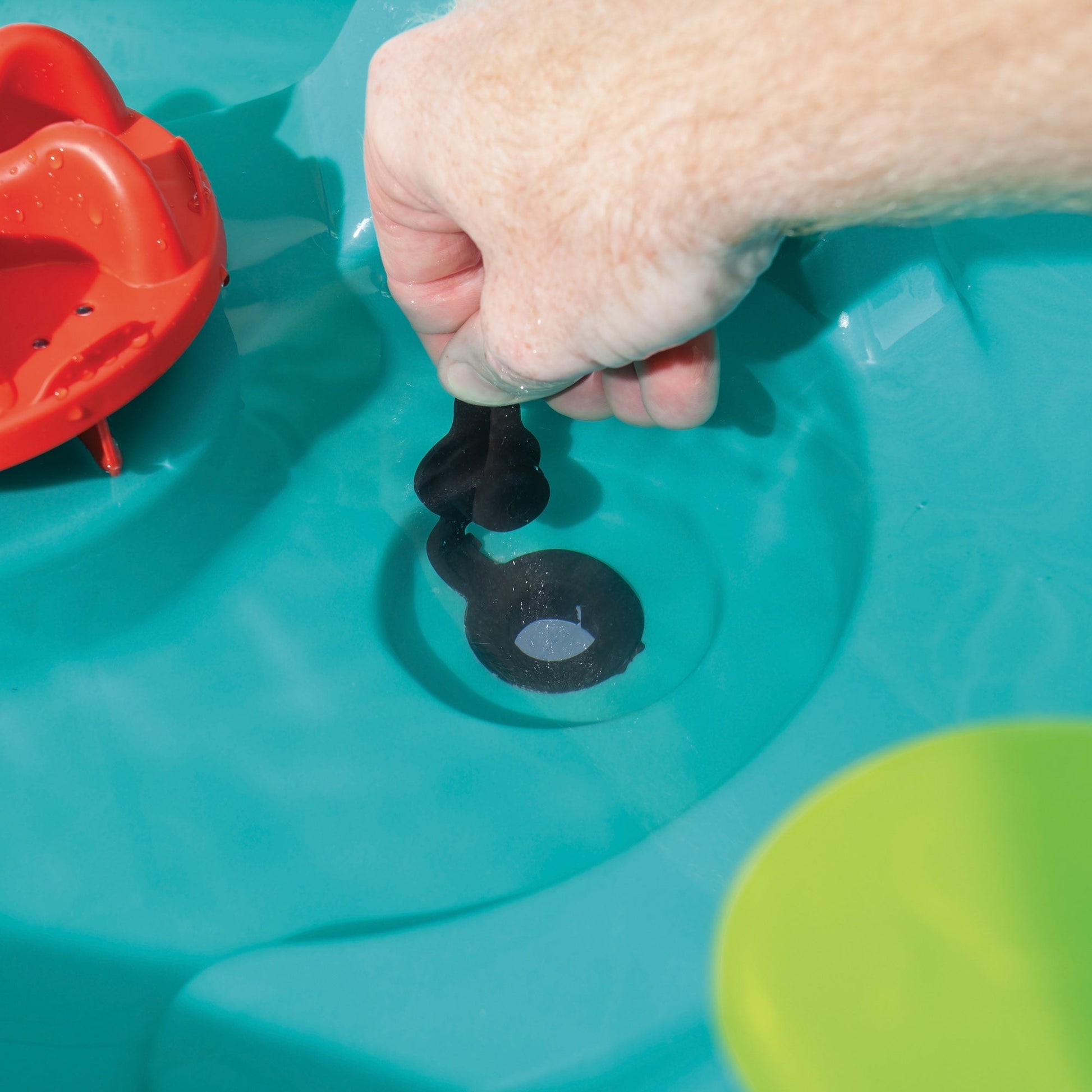 Splish Splash Seas Water Table improved drain plug<br />