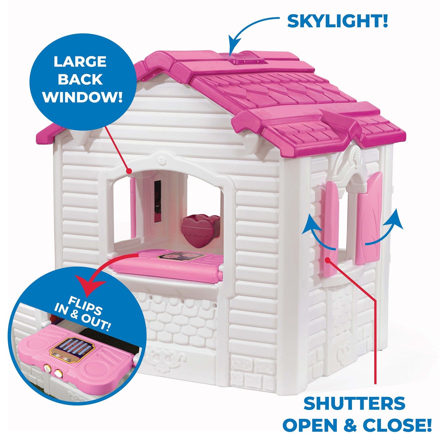 Sweetheart Playhouse dimensions