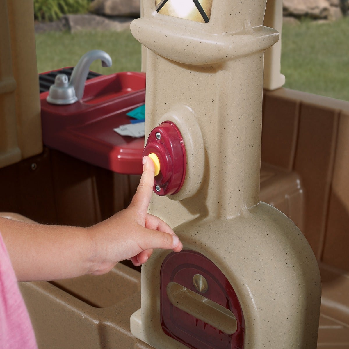 Happy Home Cottage & Grill™ with electronic doorbell