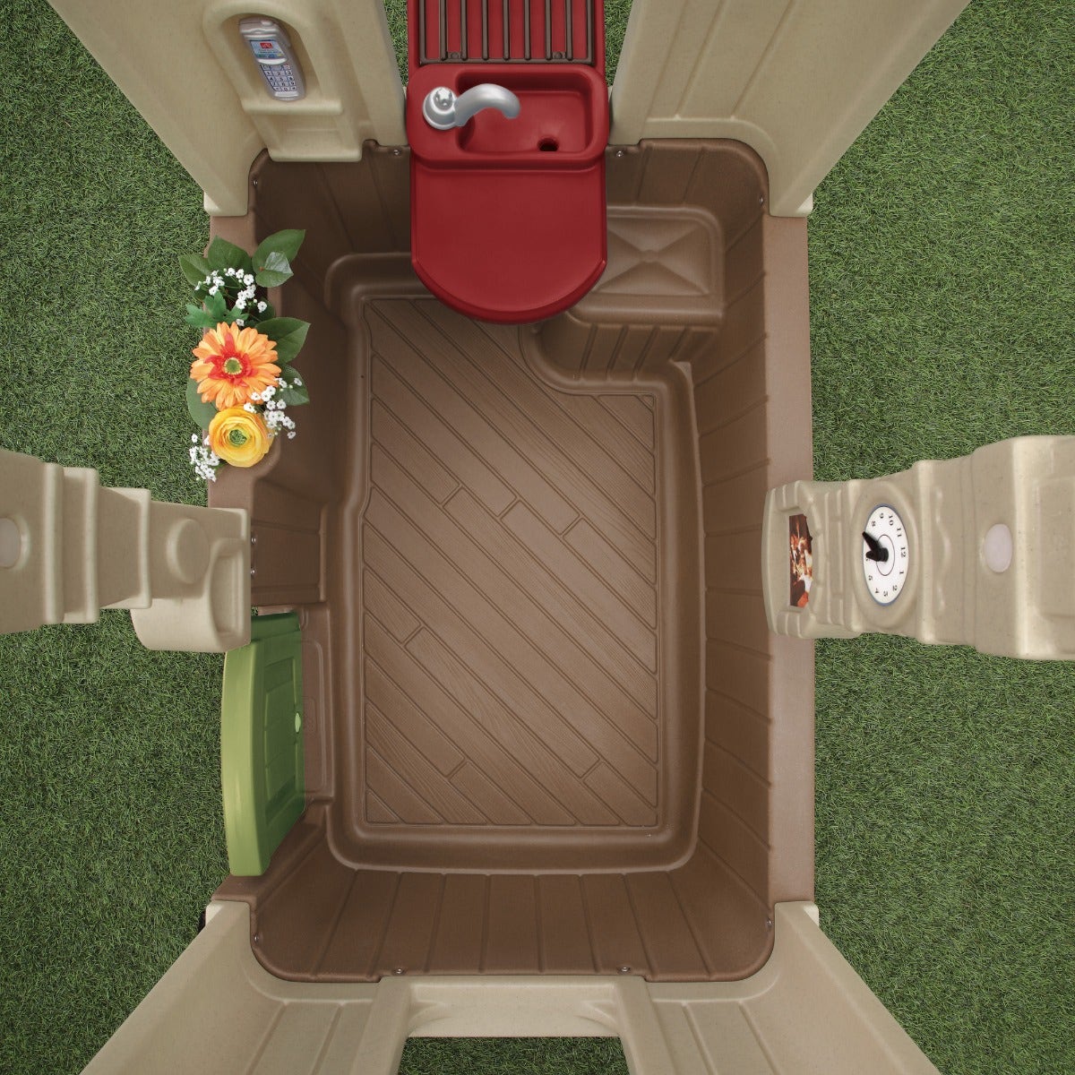 Happy Home Cottage & Grill™ top view looking down in cottage
