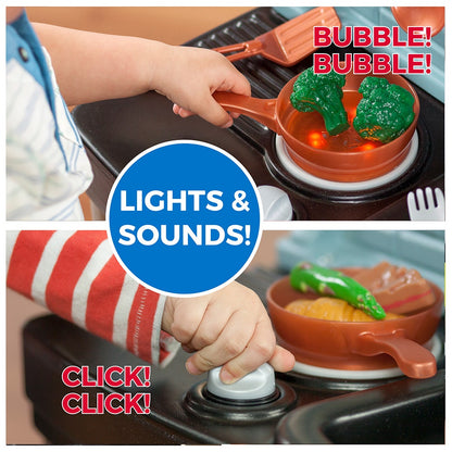 Best Chef's Play Kitchen cooking sounds
