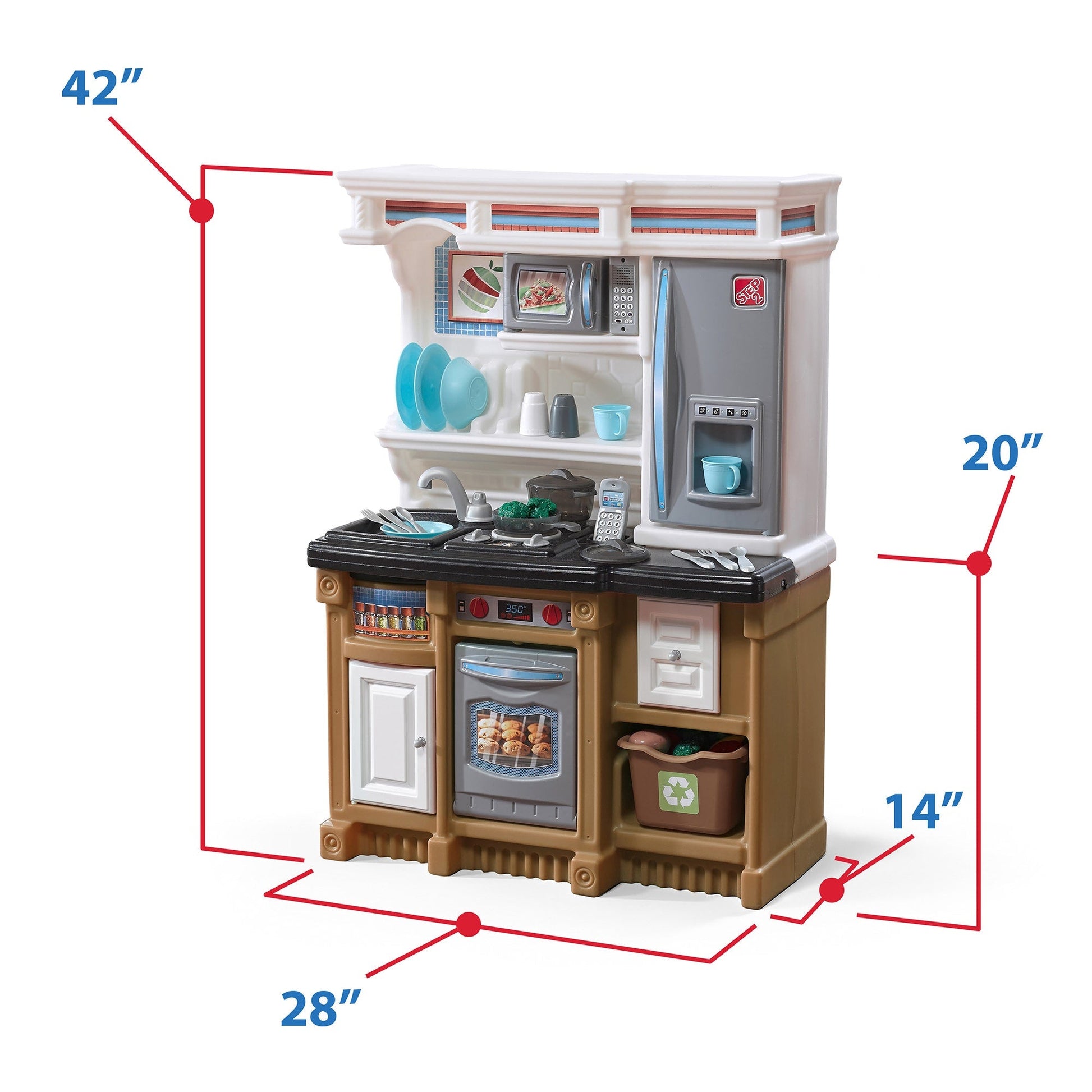 LifeStyle Custom Kitchen™ dimensions