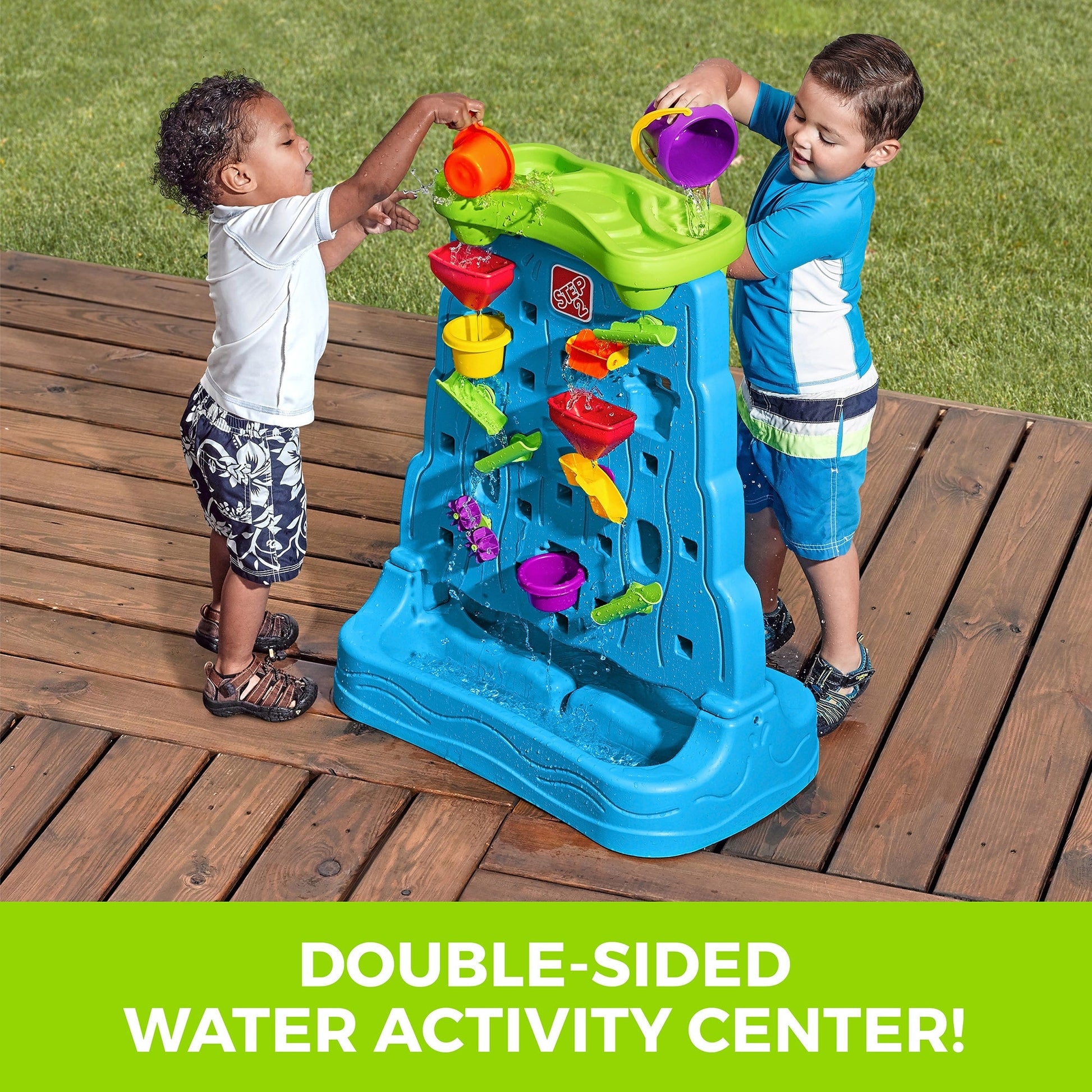 Waterfall Discovery Wall  double sided play
