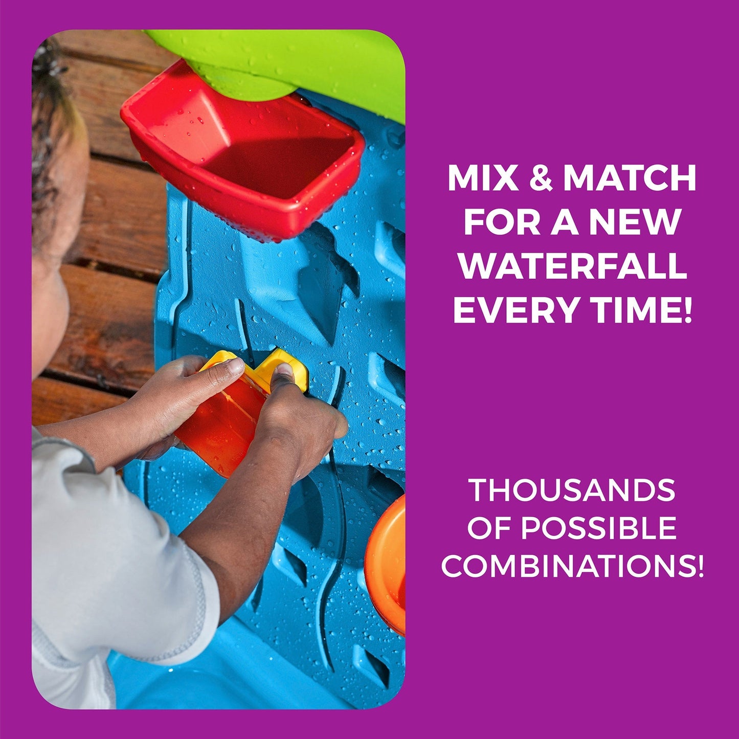 Waterfall Discovery Wall mix and match pieces