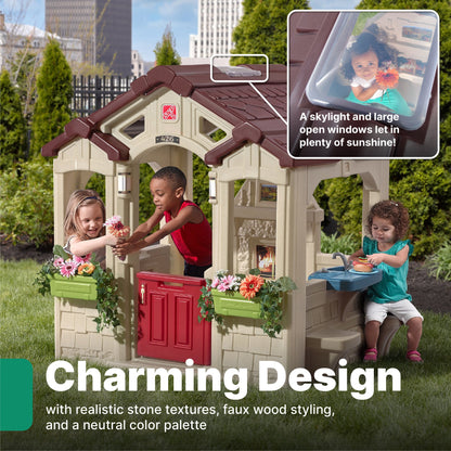Charming Cottage™ with skylight and large open windows